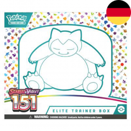 151 Karmesin & Purpur - KP3.5 Top Trainer Box (DE) - Pokémon TCG