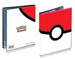 4-Pocket Portfolio Pokémon Kartenmappe - Pokéball