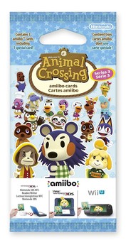 Animal Corssing amiibo Karten 3er Pack - Serie 3