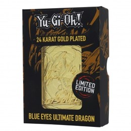 Yu-Gi-Oh! 24 Karat Gold Plated - Blue Eyes Ultimate Dragon (Limited Edition)