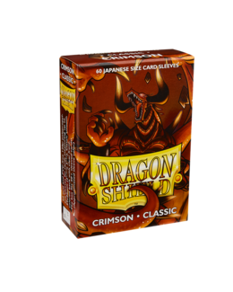 Dragon Shield Sleeves (60 Stk.) - Japanische Kartengröße - Classic Crimson