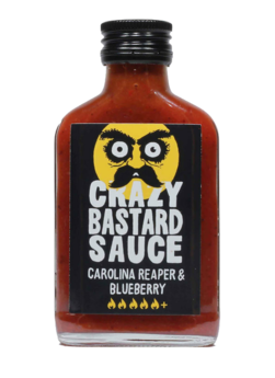 Crazy Bastard Sauce - Carolina Reaper & Blueberry