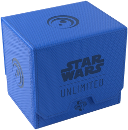 Star Wars Unlimited Deck Box 60+ - blau
