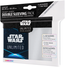 Star Wars Unlimited Double Sleeving Pack - blau