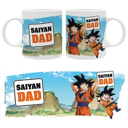 Dragon Ball Super Tasse - Saiyan Dad x2