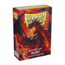 Dragon Shield - Ruby Matte Japanese (60 Stk)