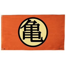 Dragonball Flagge - Schildkröten-Symbol