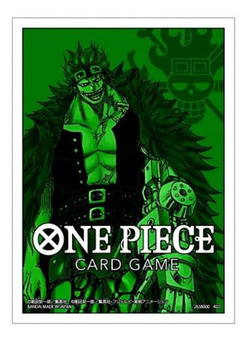 One Piece Card Game - Eustass Kid Sleeves grün (60STK)