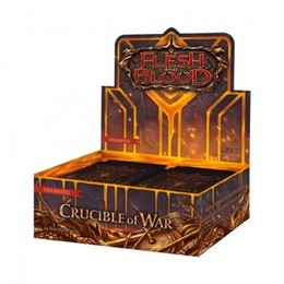Flesh & Blood - Crucible of War Unlimited Booster Display (24 Packs) - ENG