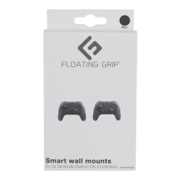 Floating Grip Wall Mount Nintendo Switch Pro Controllers black