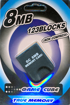 GameCube Memory Card 8MB (123 Blöcke)