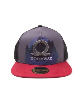 God of War Snapback Cap - Metall Logo