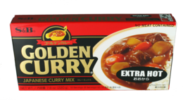 Golden Curry Japanese Curry Mix extra scharf 220g