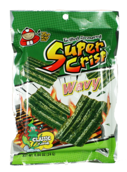 Crispy Seaweed Super Crisp Wavy  - Classic Flavour 24 g