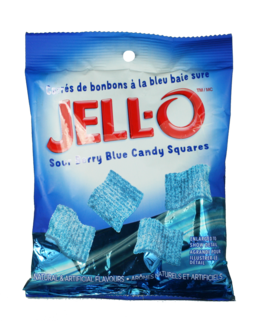 Sour Candy Squares - Berry Blue