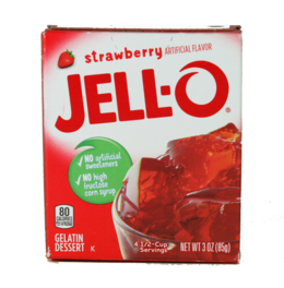Jell-O - Strawberry Gelatine-Dessert 85g