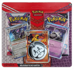 Knattatox, Crimanzo & Friedwuff Enhanced 2 Pack Blister (DE) - Pokémon TCG
