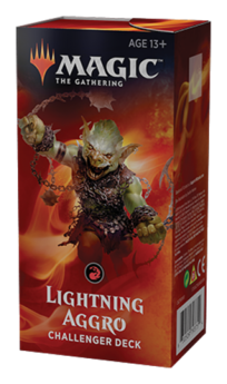 Magic The Gathering: Challenger Deck 2019 - Lightning Aggro - ENGLISCH