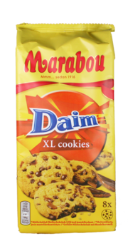Marabou XL Cookies - Daim 184 g