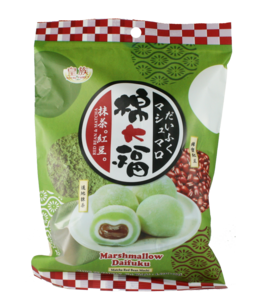 Marshmallow Daifuku Matcha Red Bean Mochi