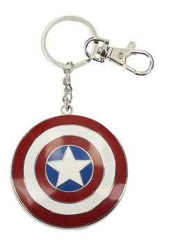 Marvel Comics Metall-Schlüsselanhänger - Captain America Logo