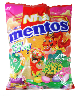 Mentos Fruity Big Bag - 5 Fruits 1000g