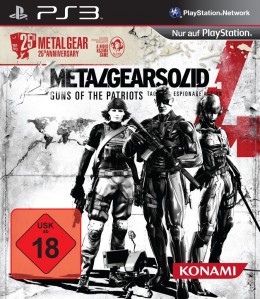 Metal Gear Solid 4 Guns of the Patriots - 25th Anniversary Edition