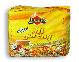 Ibumie Mi Goreng Instantgericht Curry Kapitan Geschmack 5er Pack 400 g