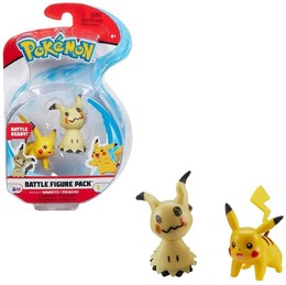 Pokémon Battle Figuren Pack - Mimigma, Pikachu