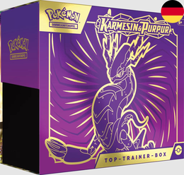 Miraidon Karmesin & Purpur Top Trainer Box (DE) - Pokémon