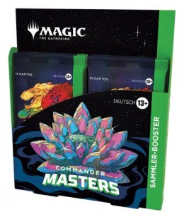 MtG Commander Masters Collector Booster Display (4 Booster) (DE)
