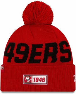 NFL San Francisco 49ers Sideline Wollmütze