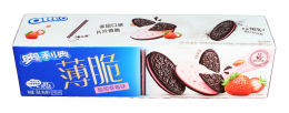 Oreo Biscuits Thins - Sour Strawberry 97 g
