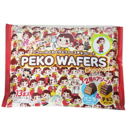 Fujiya Co. LTD. Peko Waffers Chocolate