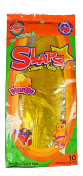 Slaps Lollipops - Mango 10-Pack