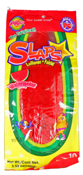 Slaps Lollipops - Watermelon 10-Pack