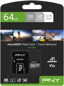 microSDXC Flash Card 64MB Pro Elite