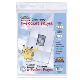 Pokémon 9-Pocket Seiten (10 Pack)