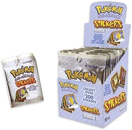 Pokémon Sammel-Sticker (Serie 1) - Display