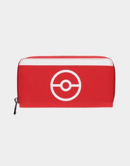 Pokémon Trainer Geldbörse - Rot (20cm)