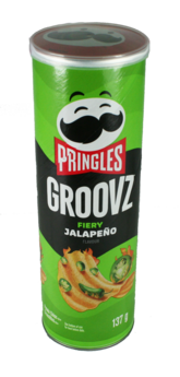 Pringles Groovz - Fiery Jalapeno 137 g