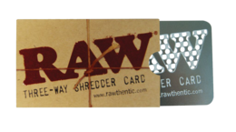 RAW 3-Way Shredder Card