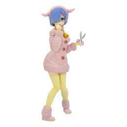 Re:ZERO Figur Rem The Wolf and the Seven Kids Pastell