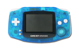 Game Boy Advance - Transparent/Blau Refurbished