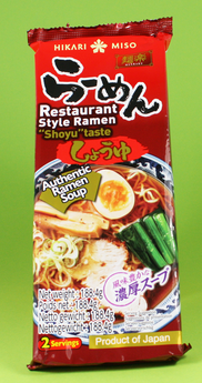 Hikari Miso Restaurant Style Ramen - Shoyu Geschmack 188,4 g