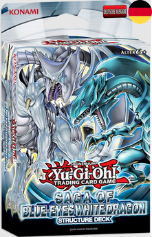 Saga of Blue-Eyes White Dragon Structure Deck (DE) - Yu-Gi-Oh! (Reprint)