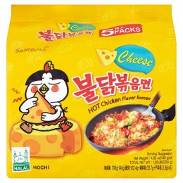 Samyang Hot Chicken Ramen Käse 5x140g