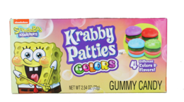 Spongebob Squarepants Gummy Candy - Krabby Patties Colors 72 g