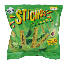 Stichos Corn Chips - Hot Guacamole 50 g