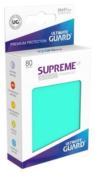 Supreme Sleeves Standard Size UX Turquoise (80)